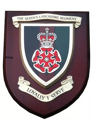 QLR Queens Lancashire Regiment Military Wall Plaque Hand Made For MOD • £21.99