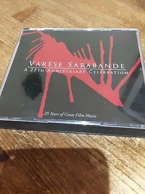 Varese Sarabande A 25th Anniversary Celebration   CD X 4 Not On Spotify • £15