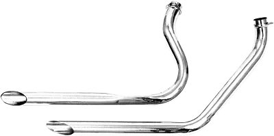 Paughco 734 Exhaust 1-3/4  Slash Cut Drag Pipes 1970-1984 Flh • $357.50