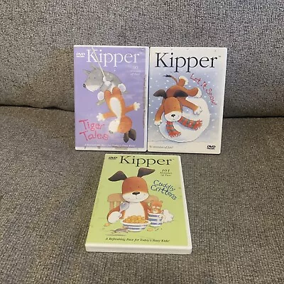 Kipper - Let It Snow Tiger Tales Cuddly Critters Lot Of 3 DVDs READ • $50.96