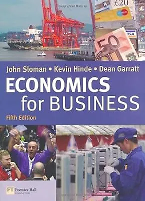 Economics For Business And CWG Pack Sloman Mr John & Hinde Kevin & Garratt D • £2.85