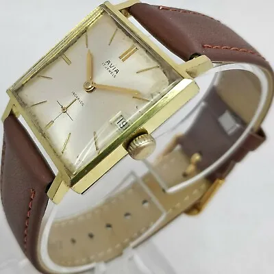Avia Calibre Mechanical AS1691 Circa 1960 Lebrocantheure Watch Vintage Watch • $209.22