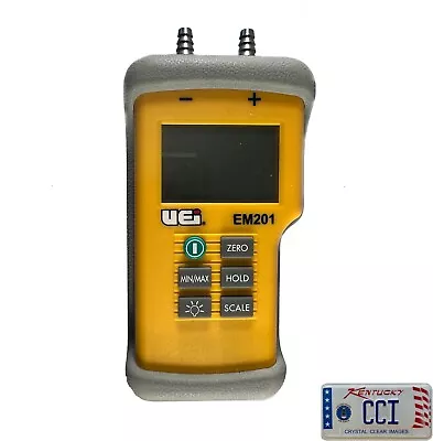 UEi Instruments EM201  Differential Manometer With Dwyer U-Tube Manometer • $100