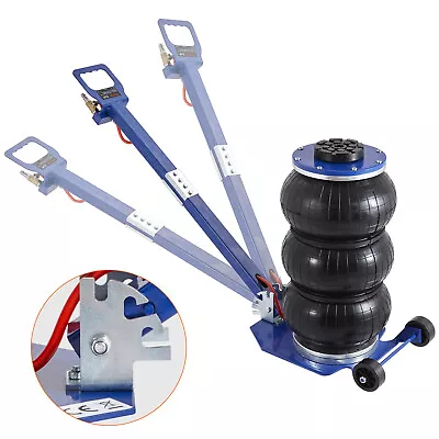 VEVOR Triple Bag Air Jack 3 Ton/6600 Lbs Pneumatic Jack For Car SUV Lifting • $145.34