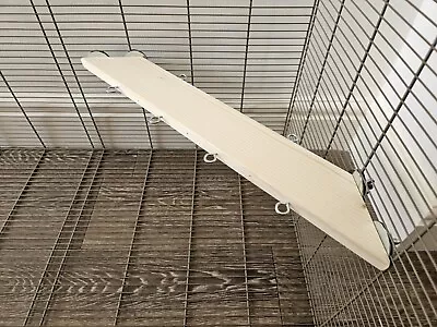 50cm Corner Ledge & Hooks - Cage Accessories Platform Shelf Rat Bird Kiln Dried • £11.95