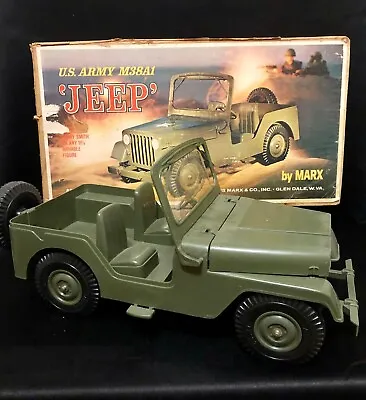 Gi Joe Vintage Marx M38a1 Army Jeep With Box • $125