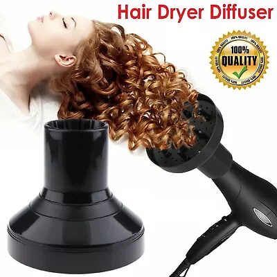 Universal Hairdressing Salon Curly Hair Dryer Diffuser Tool Professional Blower • $18.79