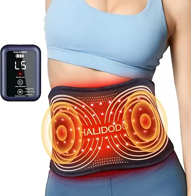 Red Light Therapy Belt - Vibration Massage Heated Red Light Therapy Device For • $46