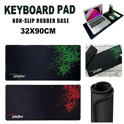 Extra Large Anti Slip Razer Goliathus Mouse Keyboard Pad Mat Laptop Computer PC • $14.49