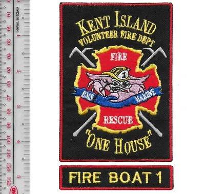 Fire Boat Maryland Kent Island Volunteer Fire Department Fireboat 1 Marine Unit • $9.99