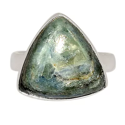 Natural Mermaid Kyanite 925 Sterling Silver Ring Jewelry S.6 ALLR-25275 • $15.99