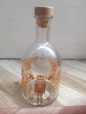 £3.50 • Buy Vintage 20cm Glass Printed Kitchen Apothecary Chemist Decorative Jar Bottle Gin