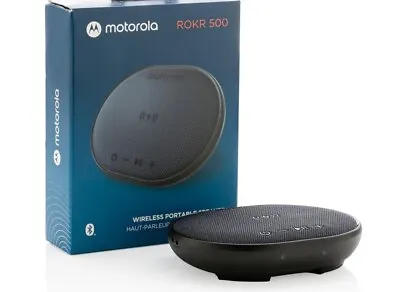 Motorola Bluetooth Speaker With Wireless Charging Pad - ROKR 500  • $65