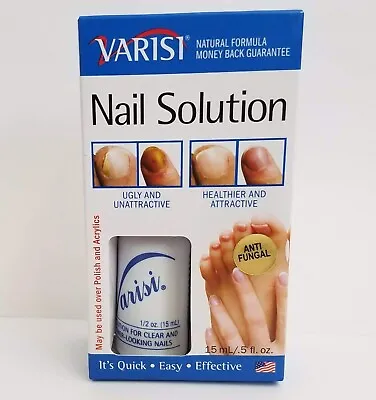 Varisi Nail Solution For Nail Kill Fungus Treatment 0.5 Oz • $9.99