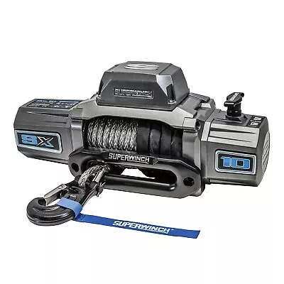 Superwinch 1710201 SX10SR Winch 10K LBS 80' Synthetic Rope Hawse Wired Remote • $763.99