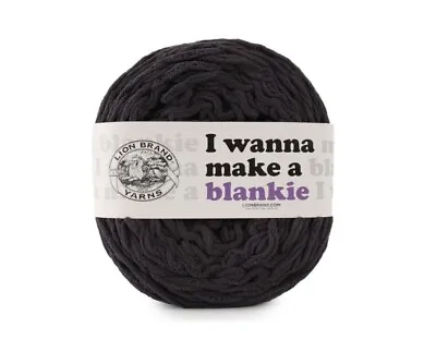£26.50 • Buy Iron I Wanna Make A Blankie Chunky Chenille Baby 800g Cake Yarn Wool Lion Brand