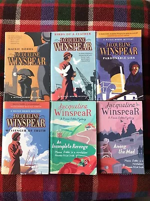 Jacqueline Winspear Maisie Dobbs Series 1 - 6 • £10