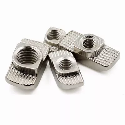 T-nuts Drop In Tee T-slot M3 M4 M5 M6 M8 Aluminium Profile 3D Printer Tee Nut • £3.41