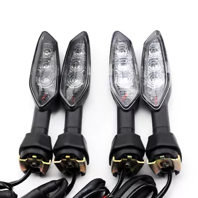 Front/Rear Turn Signal Indicator LED Lights For Kawasaki Z1000/SX Z900 Z800 Z650 • £21.69