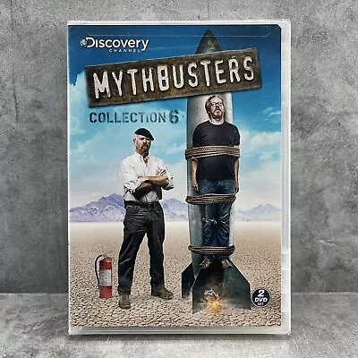 Mythbusters: Collection 6 (DVD 2010 2-Disc Set) Discovery Channel NEW SEALED • $22.99