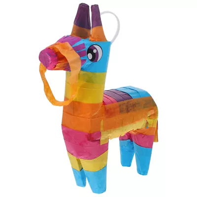 Mexican Pinata Party Toy Rainbow Decoration Horse Fiesta- • £6.39