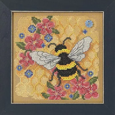 MILL HILL Buttons Beads Kit Counted Cross Stitch HONEY BEE MH14-2211 • $11.75