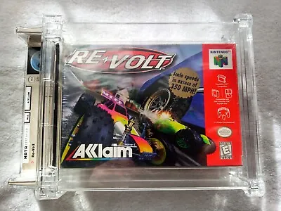 RARE New Sealed N64 Re-Volt WATA VGA Graded 9.0 Seal Rated A+ • £582.70