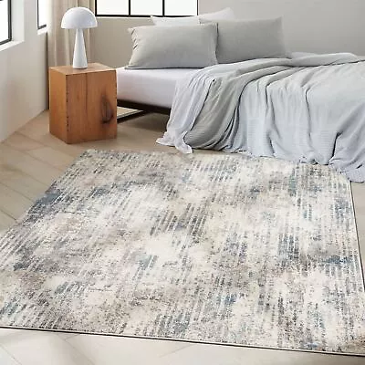 Calvin Klein IVGBL CK022 Infinity Modern Abstract Area Rug Extra Large 274x366cm • £636.03