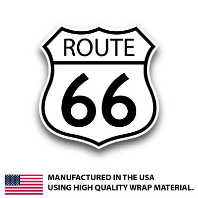 Route 66 Highway Vinyl Sticker Car Truck Window Decal Laptop Pick Size 3 X 2.75 • $2.49