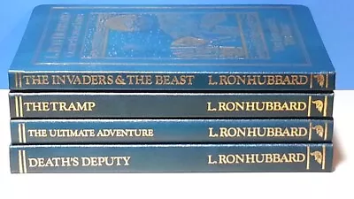 L Ron Hubbard Classic Fiction Series - 4 Volumes - Leatherbound • $35.91