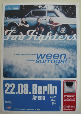 $249.95 • Buy Foo Fighters Concert Tour Poster 1999 There Is Nothing Left To Lose