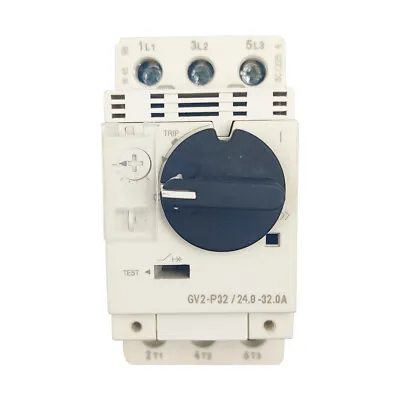 NEW Motor Circuit Breaker GV2P32 24-32A Manual Motor Starter With Rotary Knob • $40.99