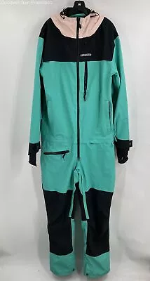 Airblaster Mens Multicolor Long Sleeve Pockets Hooded Snow Jumpsuit Size Large • $70