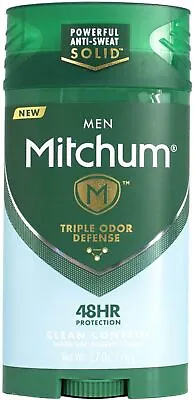 Mitchum Men Advanced Control Clean Control Invisible Solid 2.7 Oz (Pack Of 4) • $50.99
