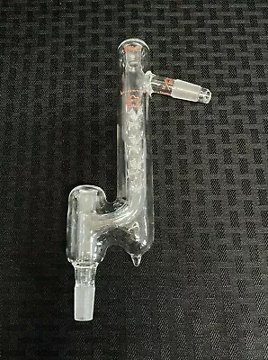 $299.99 • Buy Kontes Glass 14/20, 10/18 Joint Vacuum Jacketed Vigreux Distillation Head Chip