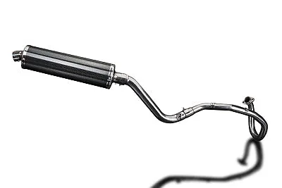 $610.36 • Buy Suzuki DR650S DR650SE Delkevic Full 1-1 Exhaust 18  Carbon Oval Muffler 96-21