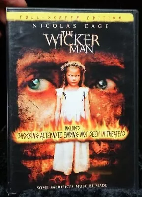 The Wicker Man📀 Horror DVD (2006) Unrated Nicolas Cage Ellen Burstyn • $6.19