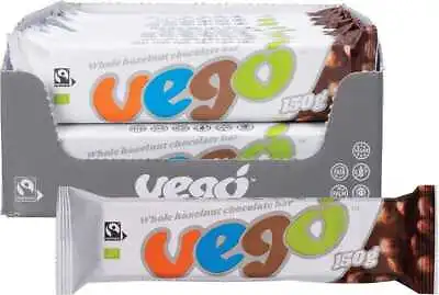 Vego Organic Whole Hazelnut Chocolate Bars (20x150g) • $179.05