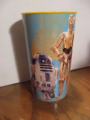 Star Wars Droids - R2D2 CP30 BB8 - Glossy 20 Oz. Plastic Cup - 2017 • $5.61