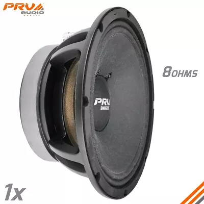 1x PRV Audio 8MR600X PRO Audio Midrange 8  Speakers 600w 8 Ohms 98dB X Series • $79.91