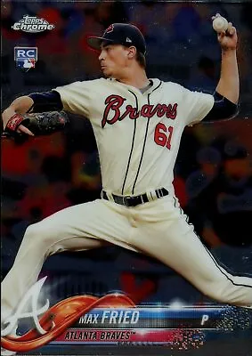 2018 Topps Chrome Max Fried #66 Rookie Card (RC) • $7.99