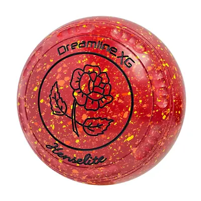 Henselite Dreamline XG LTD Lawn Bowls Size 4 Heavy Gripped - Blaze AG4-39 • $735