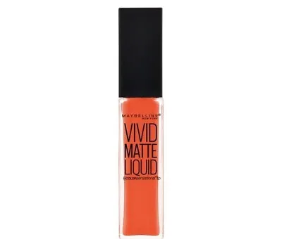 Maybelline Color Sensational Vivid Matte Liquid Lipstick - # 18 ORANGE OBSESSION • $5.99