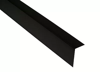 £23 • Buy Flat Roof Metal Flashing Trim 3m Lengths BLACK -EPDM Rubber Roofing -20mm & 40mm
