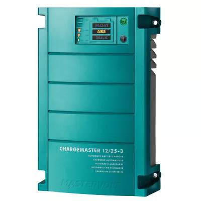 Mastervolt ChargeMaster 25 Amp Battery Charger - 3 Bank 12V • $354.50