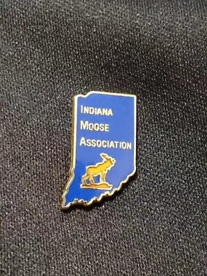 Indiana Moose Association Pin EXCELLENT CONDITION FAST FREE SHIP  • $8