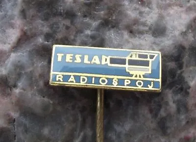 1960's Classic Tesla Radiospoj Vintage TV & Movie Camera TKO 402 Pin Badge • $10.99