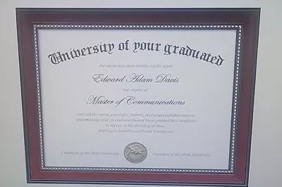 8.5x11 Diploma/Certificate Frame New • $10