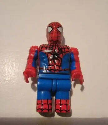 Mega Bloks Spiderman Marvel Mini Figure Red Blue Suit Minifig Fig Peter Parker • $10.81