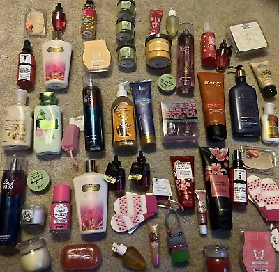 50 Bath & Body Works Victoria Secret Pink Mixed Lot: Lotions Mists Soap Lip NEW • $269.99